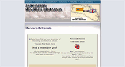 Desktop Screenshot of menorcabritannia.org
